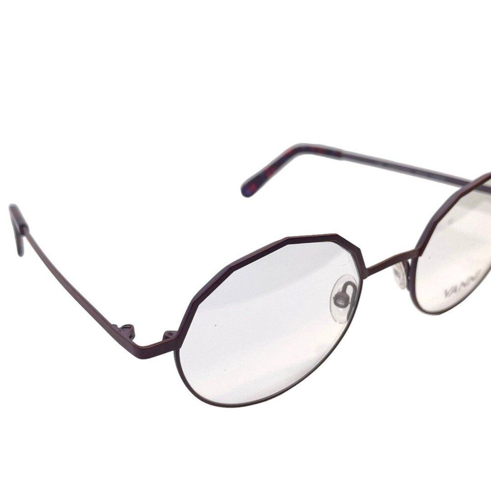 Vanni V6223 Eyeglasses for Women, Red Metal Frame, Full Rim, Round Shape - Picture 6 of 9